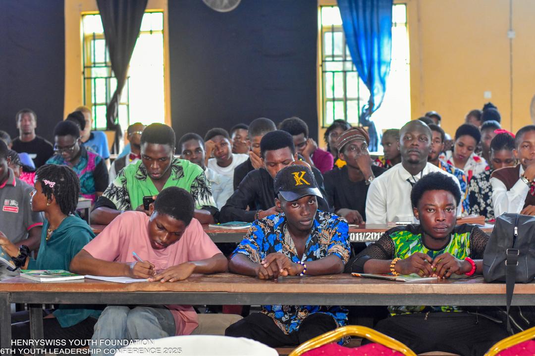 Delegates at leadership training