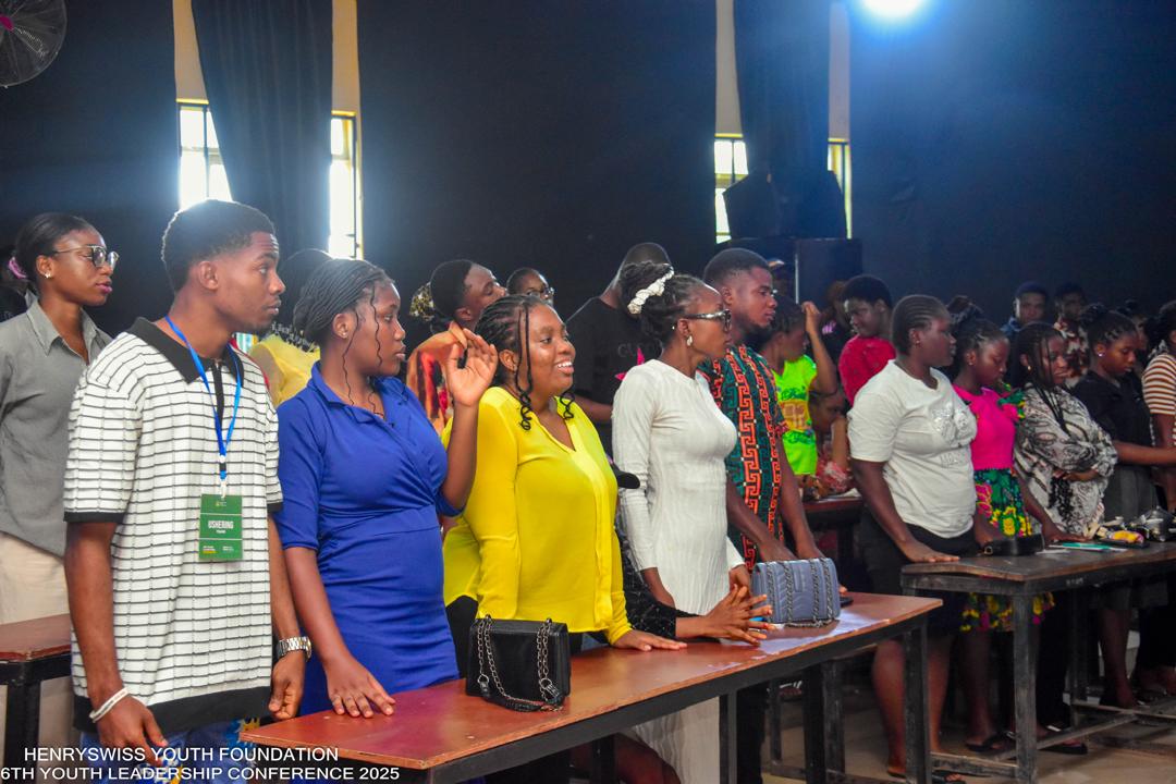 Delegates at leadership training