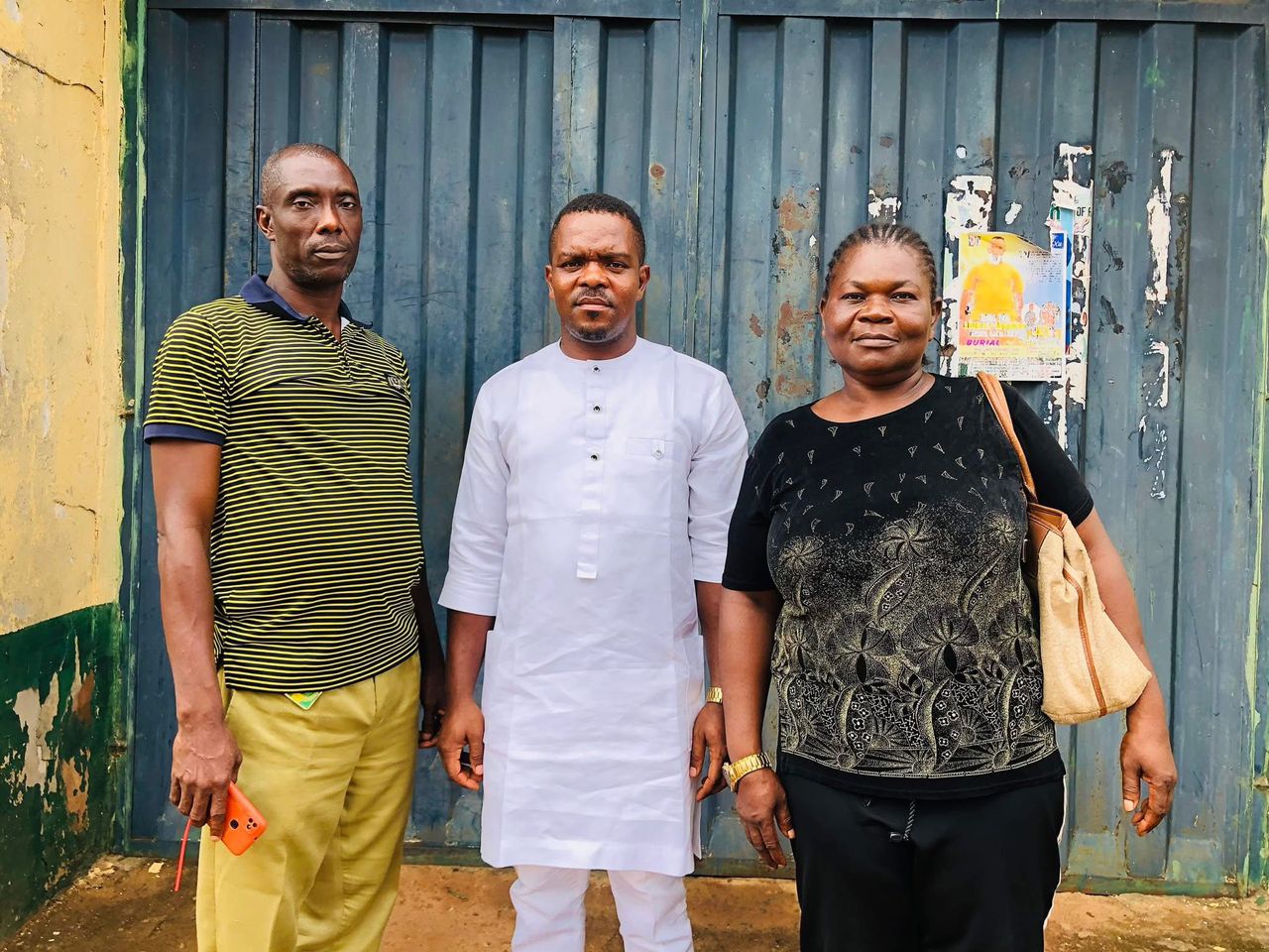 Team visiting correctional center