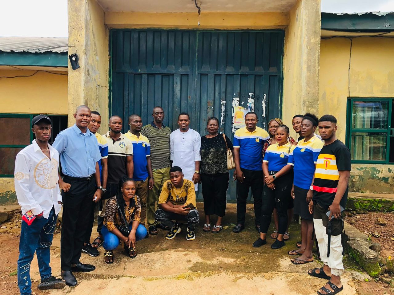 Inmates in rehabilitation session